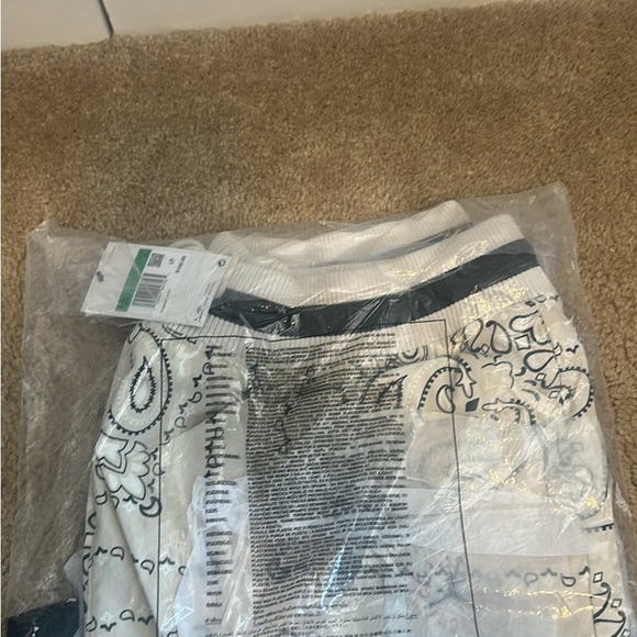 Travis Scott Jordan Paisley shorts